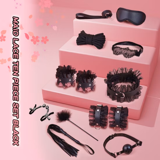Kit d'équipement de bondage Bdsm, menottes de lit, manchettes de cheville, jouets sexuels pour femmes et hommes, jeux pour adultes, accessoires érotiques sexy